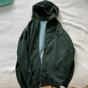 brandy melville green jacket
